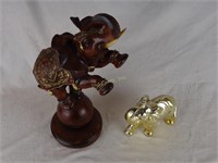 Pair Of Elephant Statues Circus