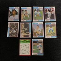 1974 Topps Dodgers Baseball Cards