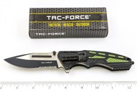 Tac-Force Folding Knife Light w/ Clip