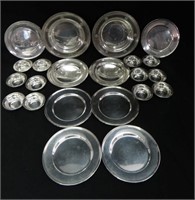 STERLING SILVER INC. 8 BREAD & BUTTER PLATES, 12