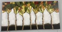 Trees 0n Stretch Canvas
