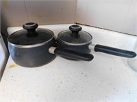 Pampered Chef 6" and 7" sauce pans
