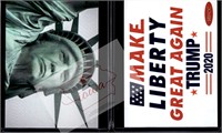 Donald Trump Statue of Liberty parody card