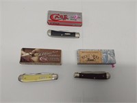 (3) NEW Case knives