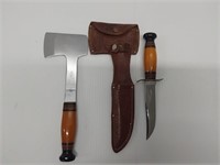 Kinfolks hatchet and knife set