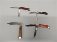 (4) NEW Case knives