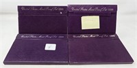 1988, ’89, ’91, ’92 Proof Sets