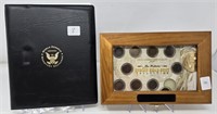 2 Commercially Produced U.S. Coin Sets; Medal