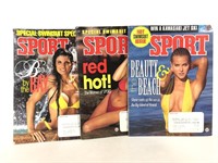Three Sport swimsuit magazines