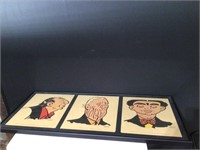 Chester Gould Chicago Tribune Dick Tracy Framed