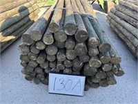 (70) 3"-4" x 8ft Posts