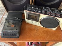 Two Cassette Players