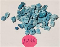 S1 - LOT OF TURQUOISE STONES (EH10)
