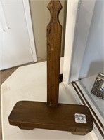 Wooden easel 13.25” T  x 8.5” W