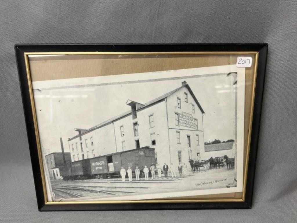 Framed Photograph of Manheim Milling Company