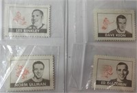 1969-70 OPC Hockey Stamps incl Dave Keon,