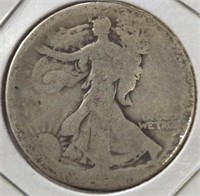 Silver walking, Liberty half dollar