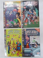 Super Heroes Stamp Album, Book 6-9
