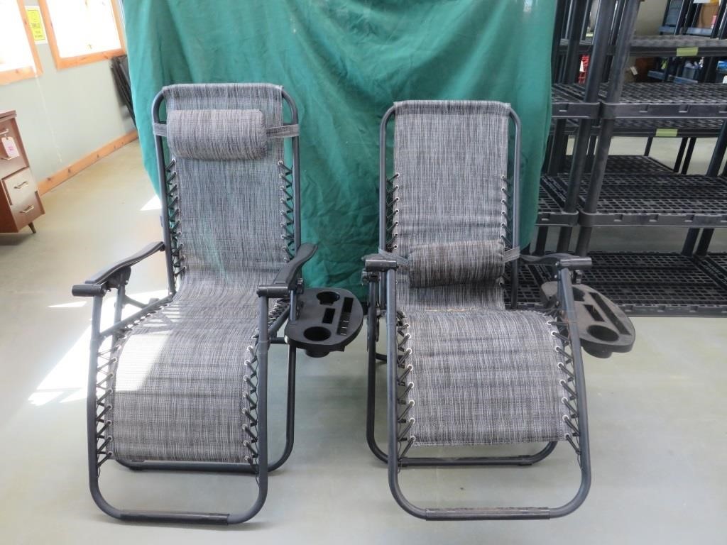 Chairs- ZERO gravity  chairs w/ cup holder