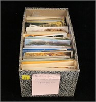 Lot, mixed U.S. and foreign postcards and