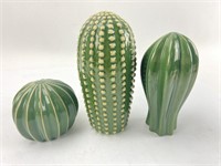 Decorative Ceramic Cactus Figurines