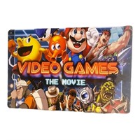 Video Games Movie Movie poster tin, 8x12, come in