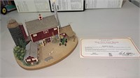 Danbury mint " The old red barn" scene, old farm