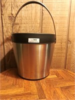 Modern Stainless Ice Bucket with Tongs