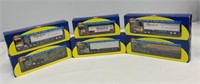 Lot of Six Athearn Tractor Trailers