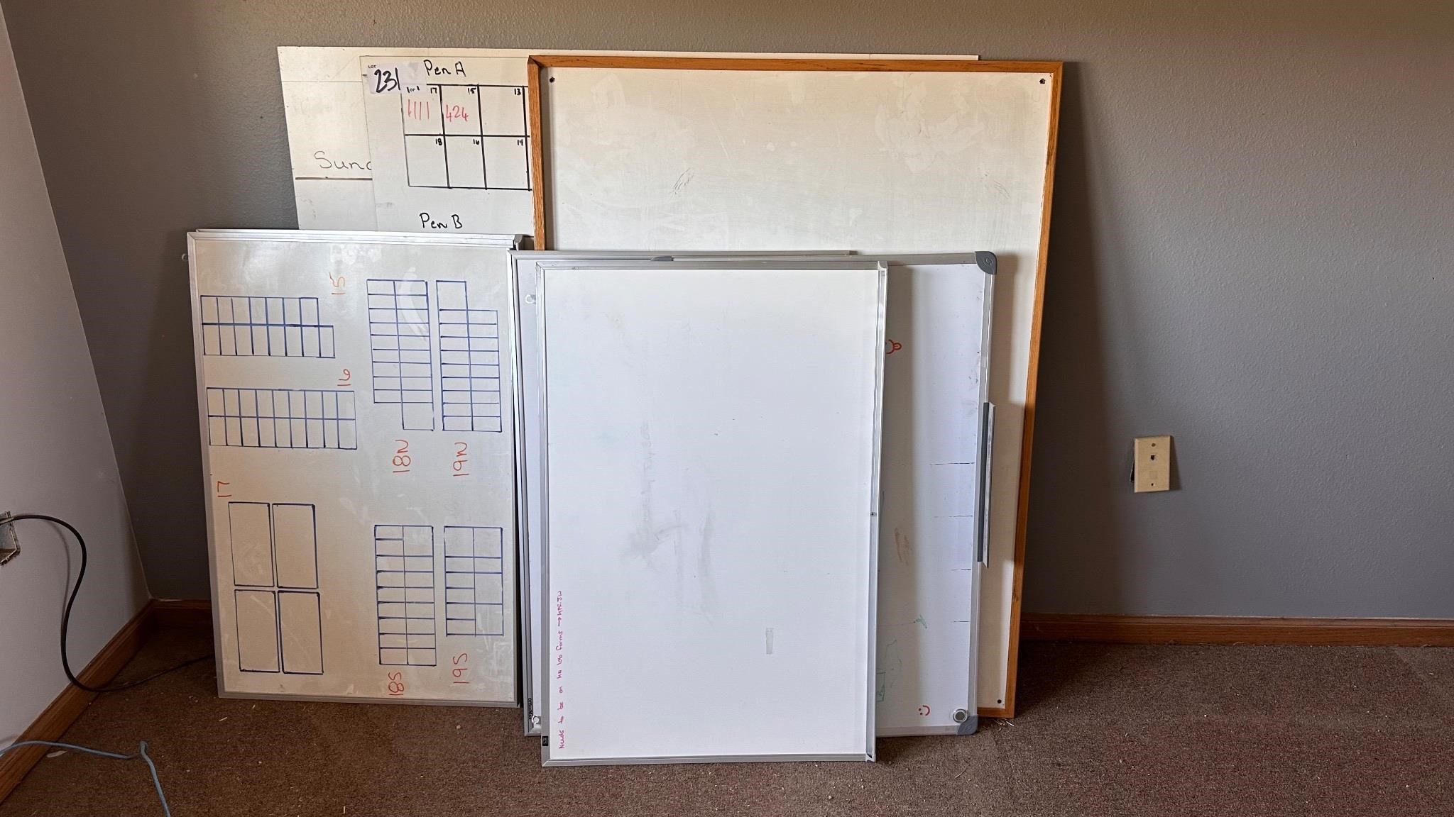 Misc white boards