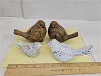 Cast Iron & Resin Birds See Sizes