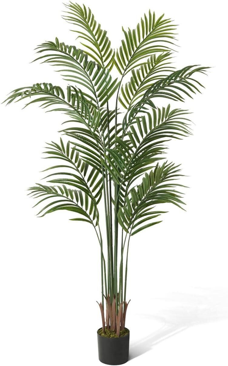 CAPHAUS 5 Feet  60 Inch Artificial Palm Tree