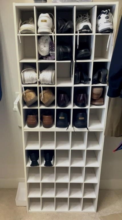 Shoes and Shoe Storage Bins