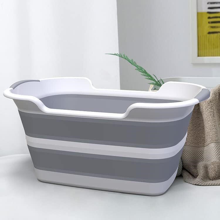 Cyanoe Collapsible Pet Bathtub  Foldable  Grey