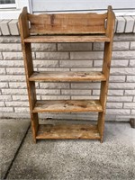 Vintage wood shelf