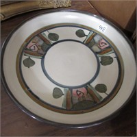 CONNIE PIKE POTTERY TRAY - 12 1/2"