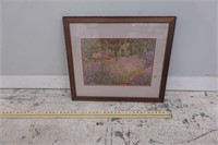 Claude Monet The Artist's Garden at Giverny Print