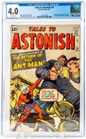Comic Book Tales To Astonish "Ant Man" CGC 4.0
