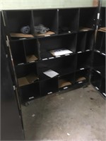 Large rolling storage compartment locker