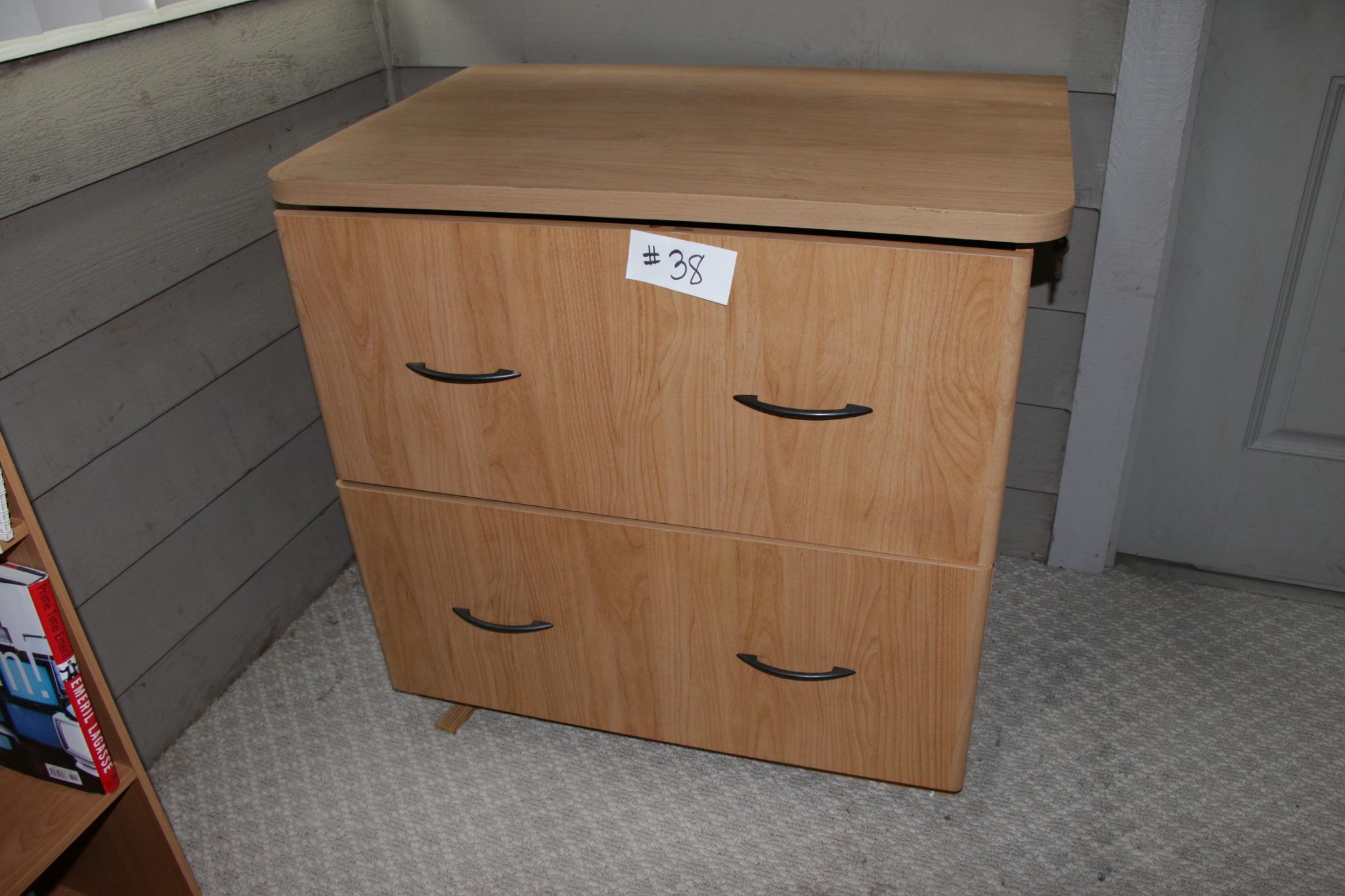 Locking File Cabinet