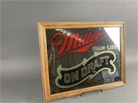 Vintage Miller High Life Mirror