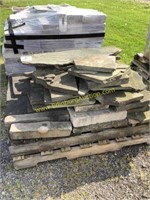 E. Pallet of miscellaneous flagstone