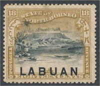 LABUAN #81 MINT FINE-VF H