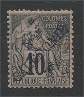 NEW CALEDONIA #24 MINT FINE-VF H