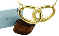 18k Gold Tiffany & Co. Double Loop Necklace