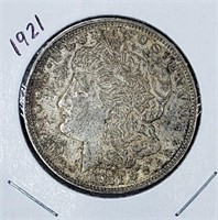 1921 Morgan Silver Dollar