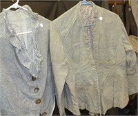 Gingham & Calico cotton print jacket & blouse