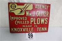 Vintage Metal Double Sided Sign(R1)