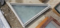 (2)  Triangular Flanged Windows