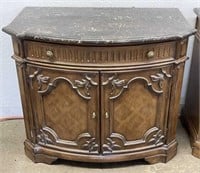 Drexel Stone Top Nightstand with Drawer